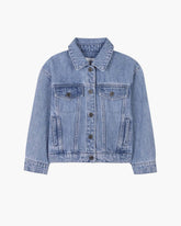 Marc Jacobs Discount - The Crystal Denim Jacket Blue