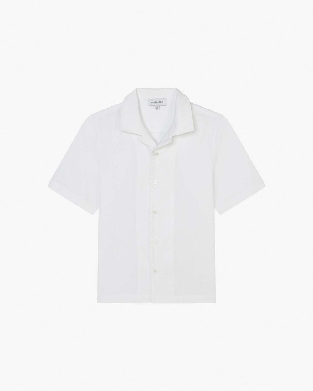 Marc Jacobs Outlet - The Jumbled Monogram Logo Short Sleeve Shirt White