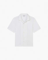 Marc Jacobs Outlet - The Jumbled Monogram Logo Short Sleeve Shirt White