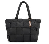 Skechers Quilted Checkered Shopper Bag