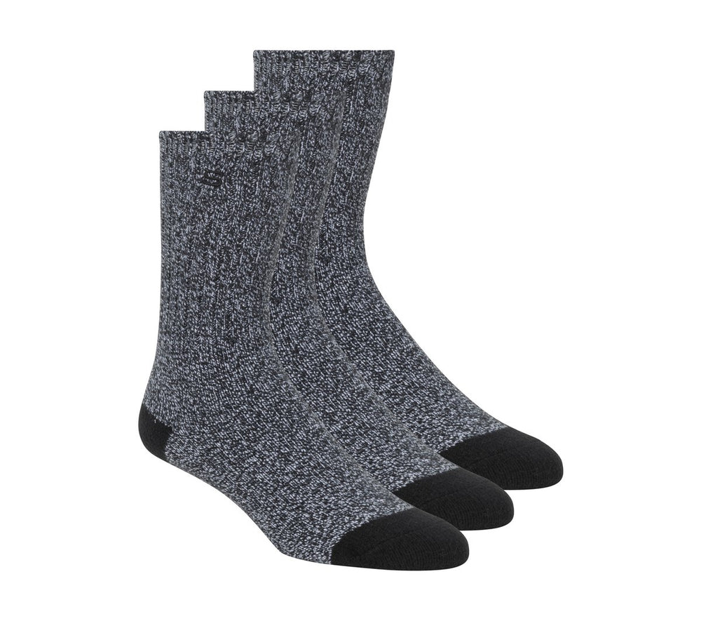 Skechers Super Soft Boot Crew Socks - 3 Pack