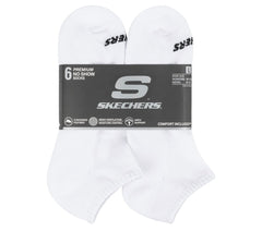 Skechers 6 Pack Core Low Cut Large Socks