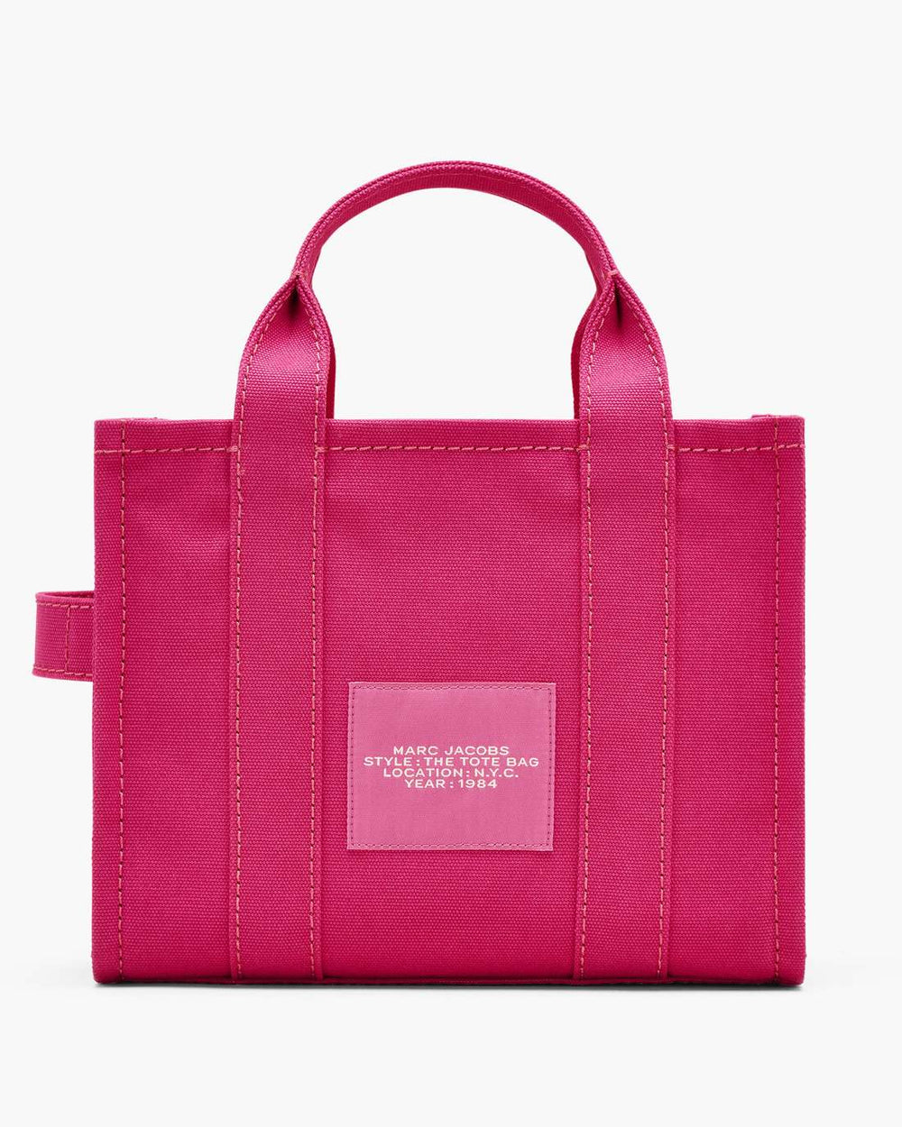 Marc Jacobs Discount - The Canvas Small Tote Bag Raspberry Pink
