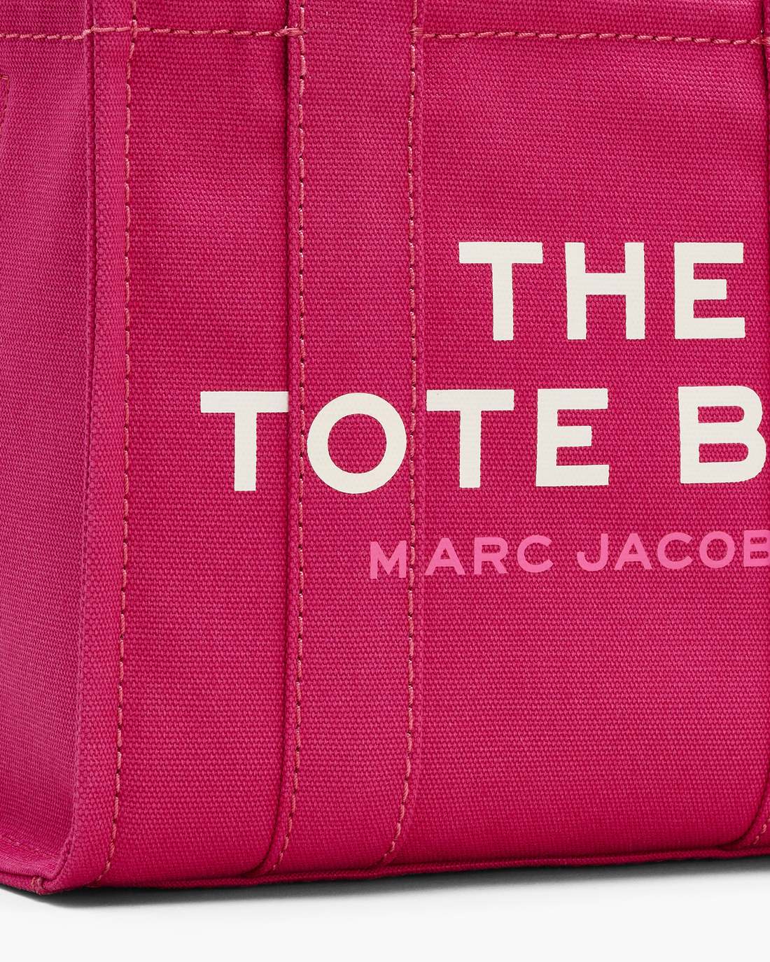 Marc Jacobs Discount - The Canvas Small Tote Bag Raspberry Pink