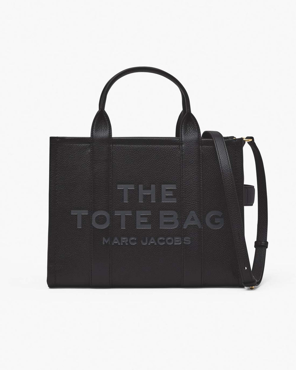 Marc Jacobs US - The Leather Medium Tote Bag Black