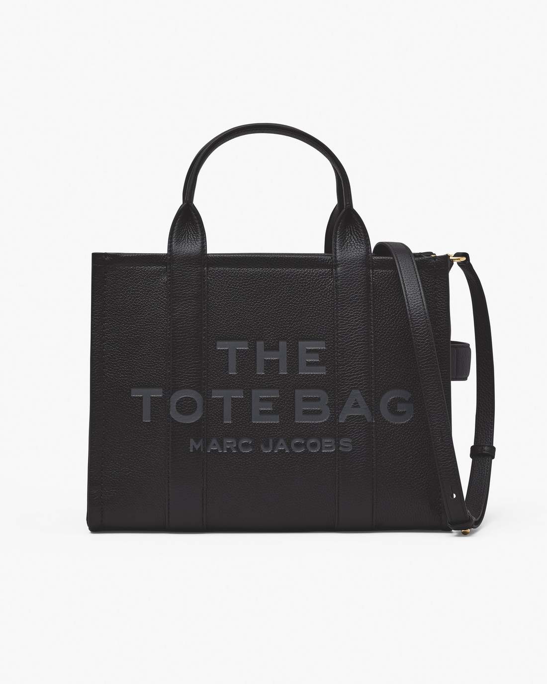 Marc Jacobs US - The Leather Medium Tote Bag Black
