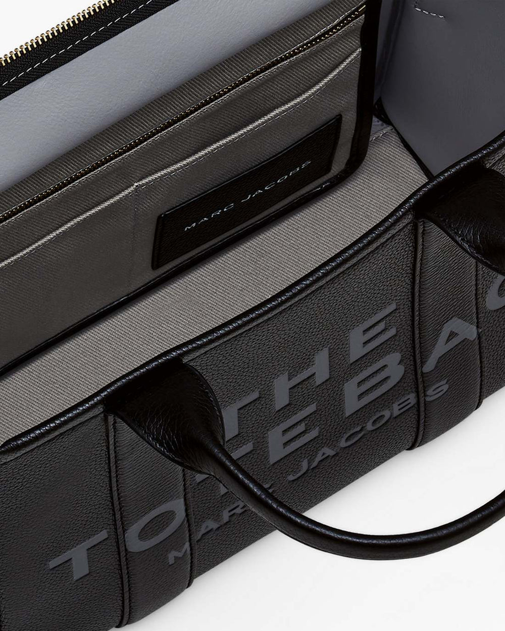 Marc Jacobs US - The Leather Medium Tote Bag Black