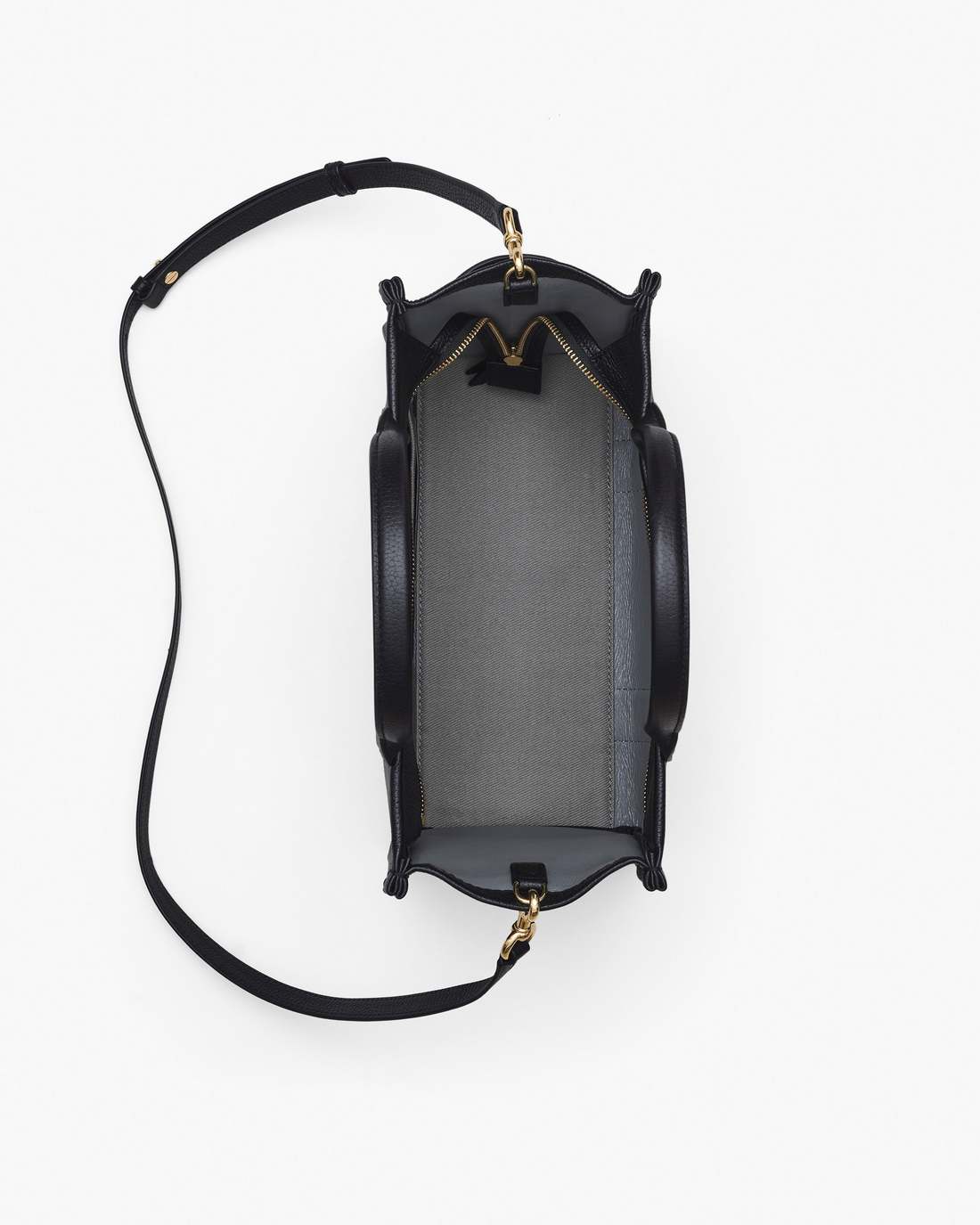 Marc Jacobs US - The Leather Medium Tote Bag Black