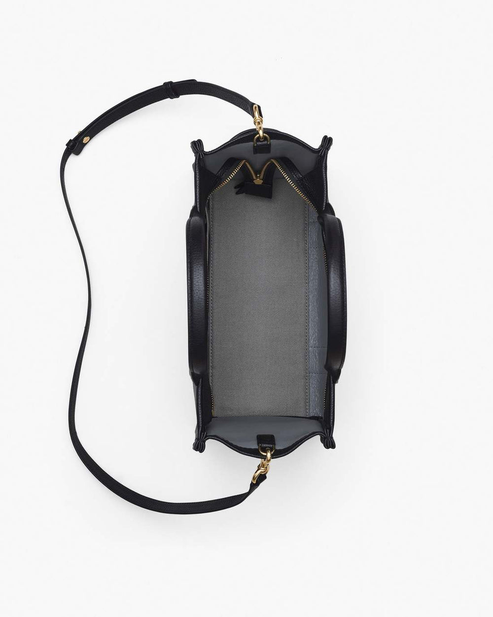 Marc Jacobs US - The Leather Medium Tote Bag Black
