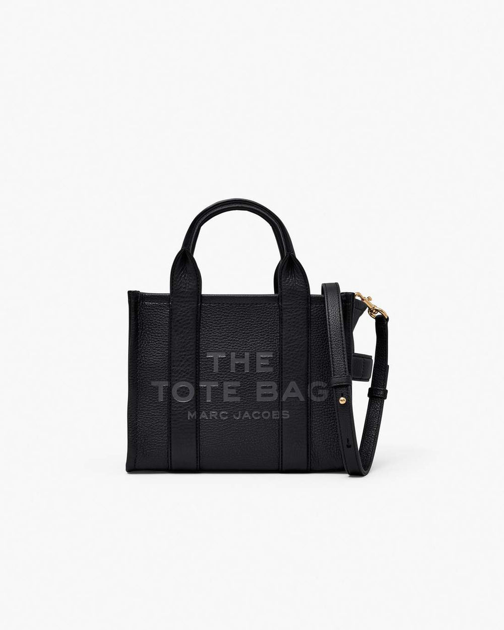 Marc Jacobs New - The Leather Small Tote Bag Black