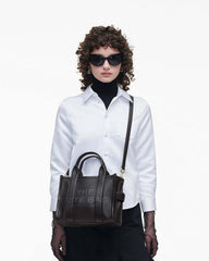 Marc Jacobs New - The Leather Small Tote Bag Black
