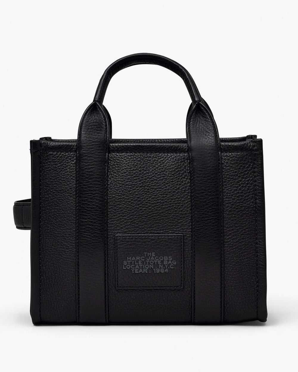 Marc Jacobs New - The Leather Small Tote Bag Black