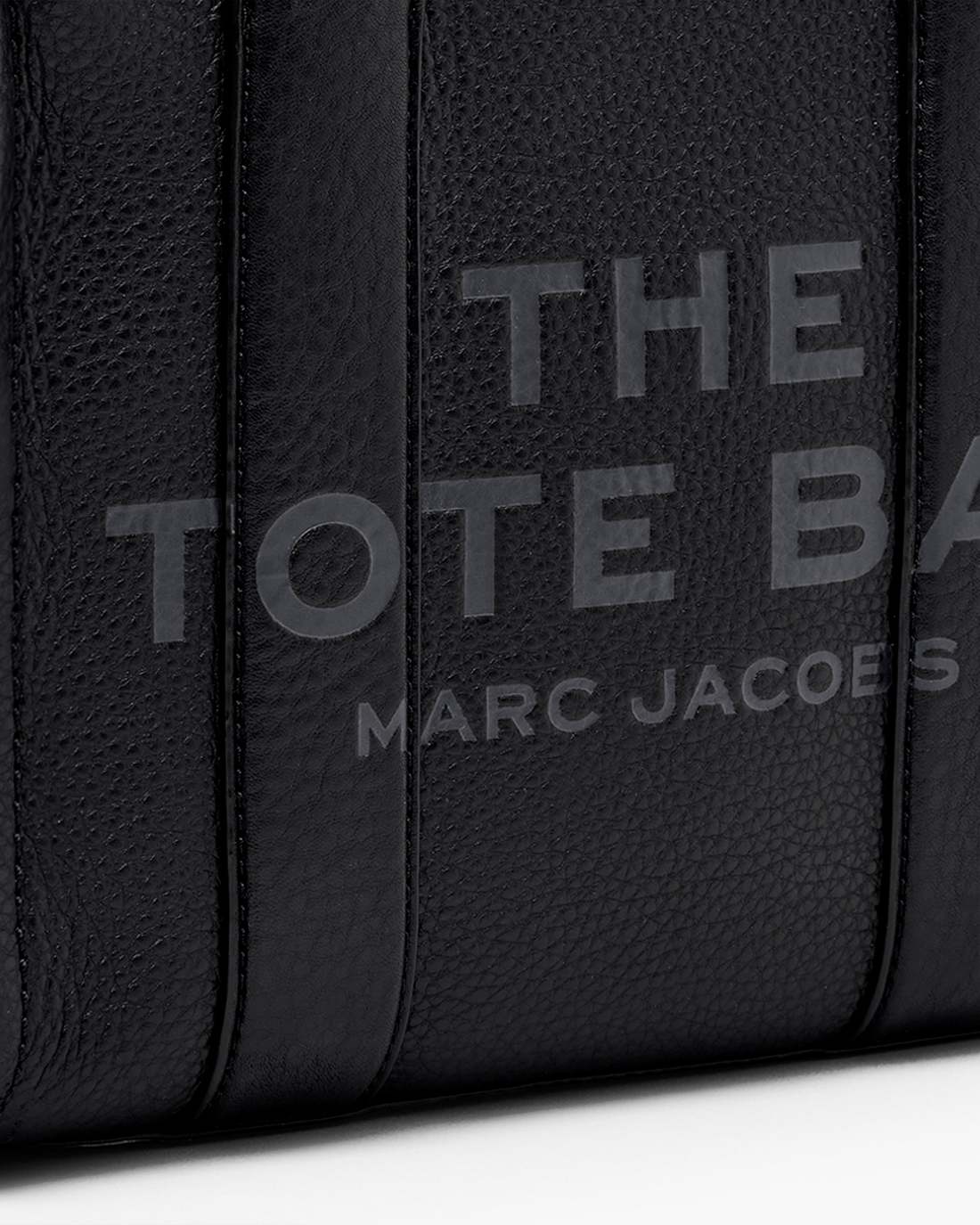 Marc Jacobs New - The Leather Small Tote Bag Black