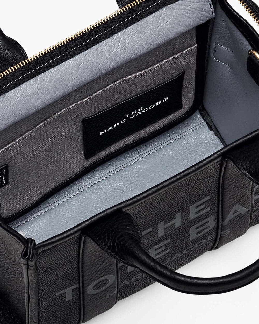 Marc Jacobs New - The Leather Small Tote Bag Black