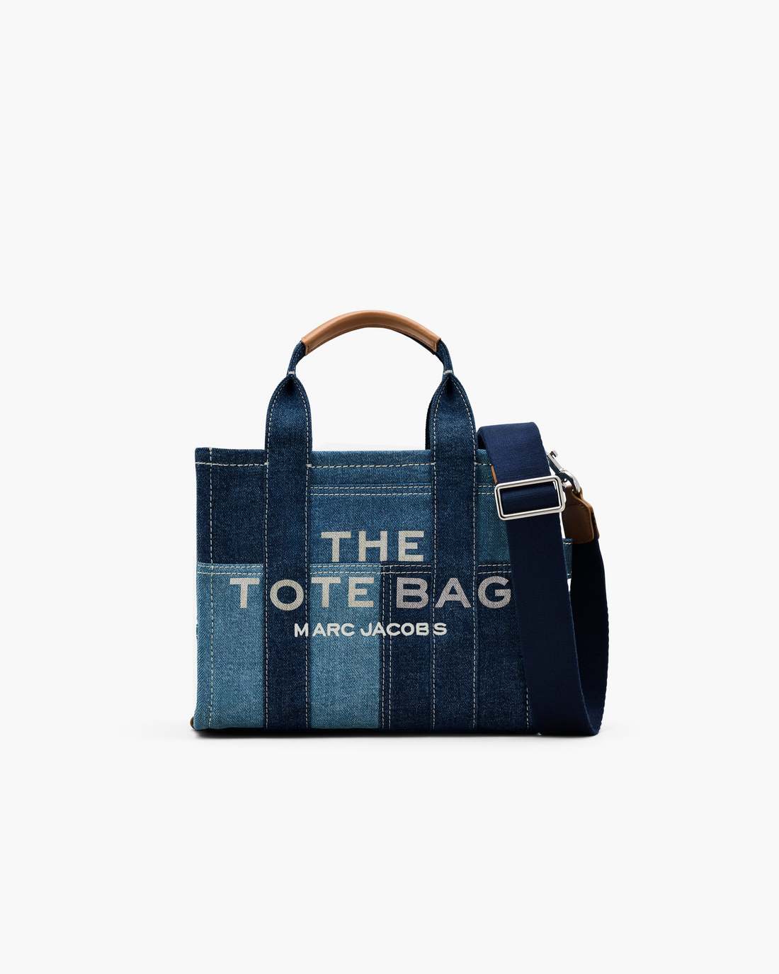 Marc Jacobs Sale - The Denim Small Tote Bag Blue Denim