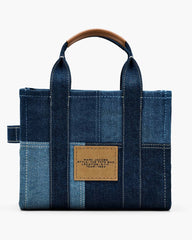 Marc Jacobs Sale - The Denim Small Tote Bag Blue Denim