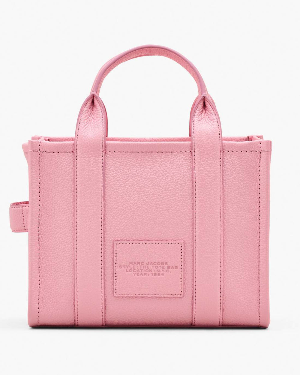 Marc Jacobs Discount - The Leather Small Tote Bag Ribbon Pink