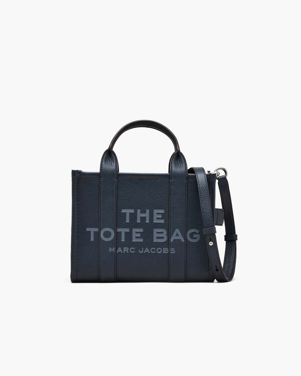 Marc Jacobs Outlet - The Leather Small Tote Bag Blue Sea