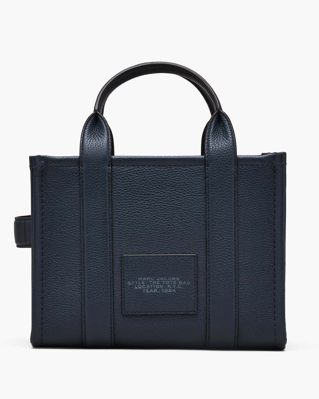 Marc Jacobs Outlet - The Leather Small Tote Bag Blue Sea