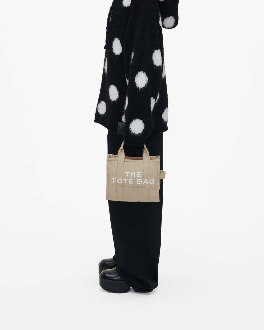 Marc Jacobs Sale - The Canvas Small Tote Bag Beige