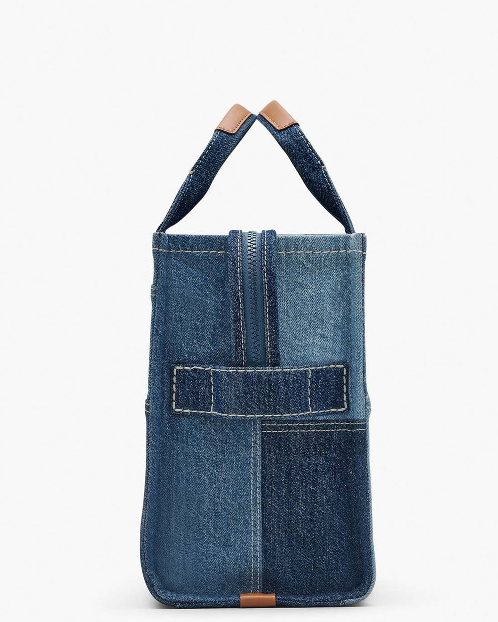 Marc Jacobs Discount - The Denim Medium Tote Bag Blue Denim