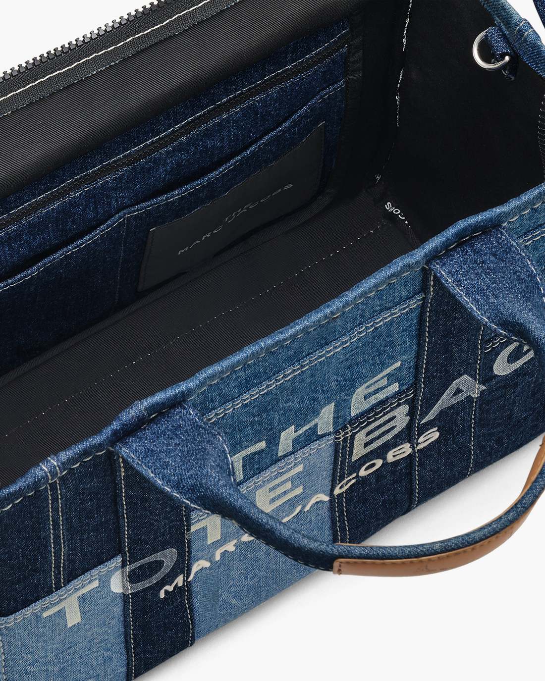 Marc Jacobs Discount - The Denim Medium Tote Bag Blue Denim