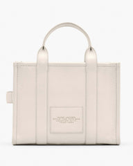 Marc Jacobs Outlet - The Leather Medium Tote Bag Cotton/Silver