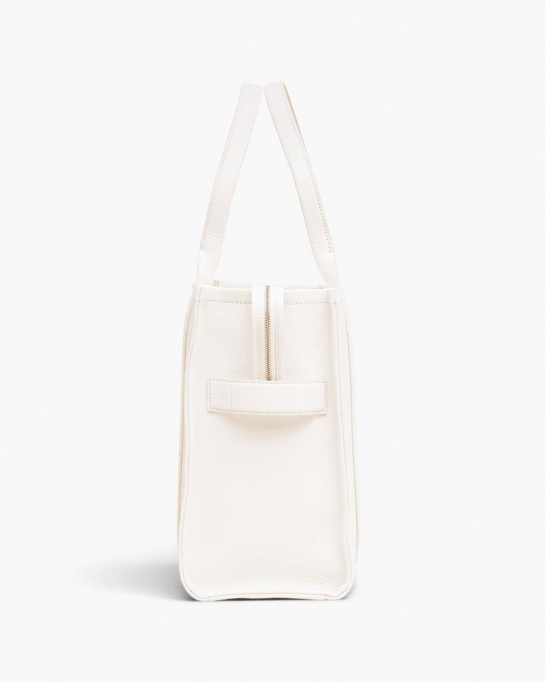 Marc Jacobs Online - The Leather Large Tote Bag Cotton/Silver
