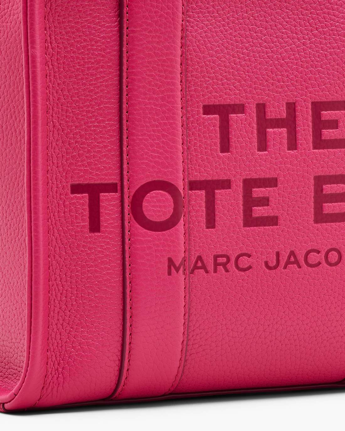 Marc Jacobs Outlet - The Leather Small Tote Bag Raspberry Pink