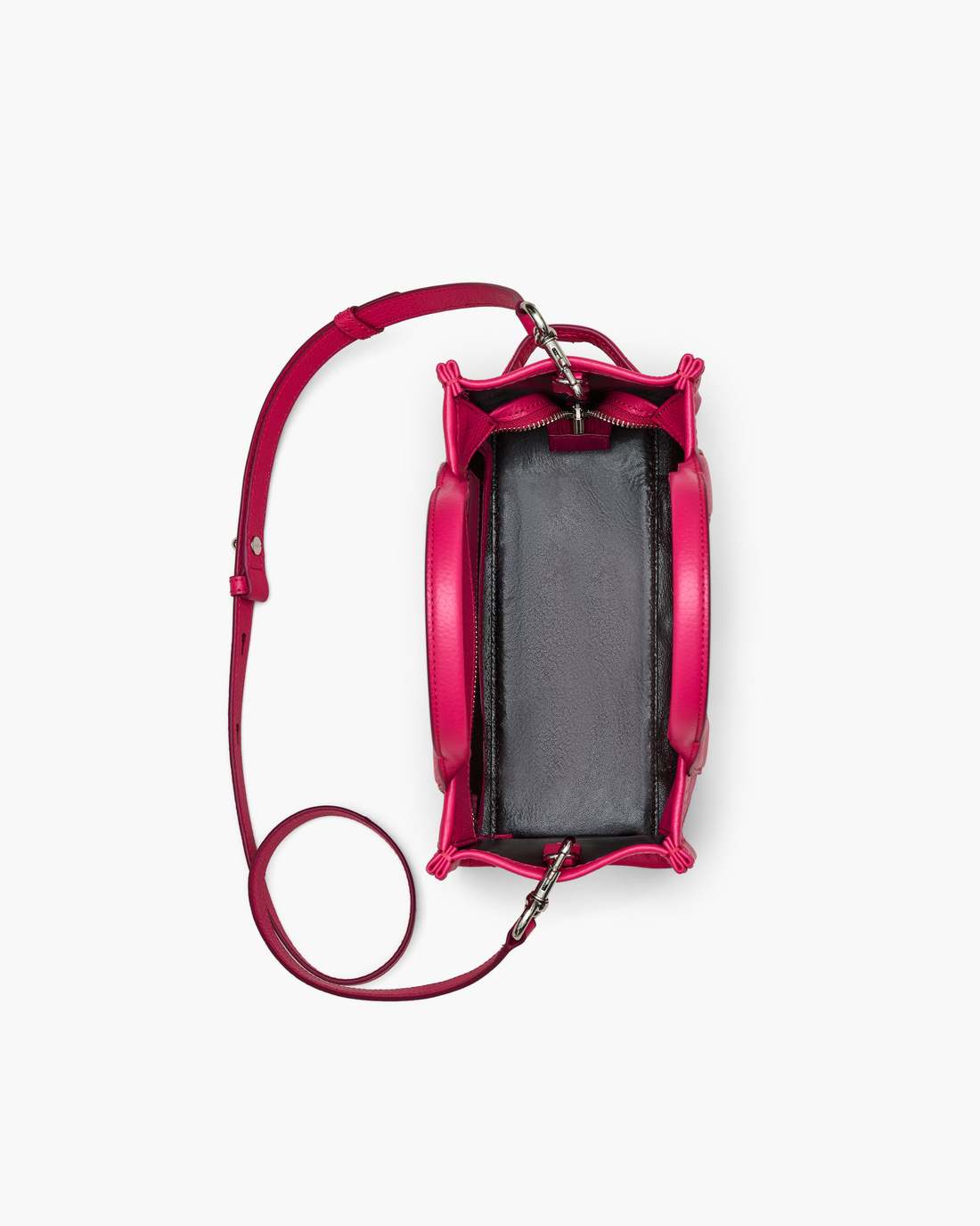 Marc Jacobs Outlet - The Leather Small Tote Bag Raspberry Pink