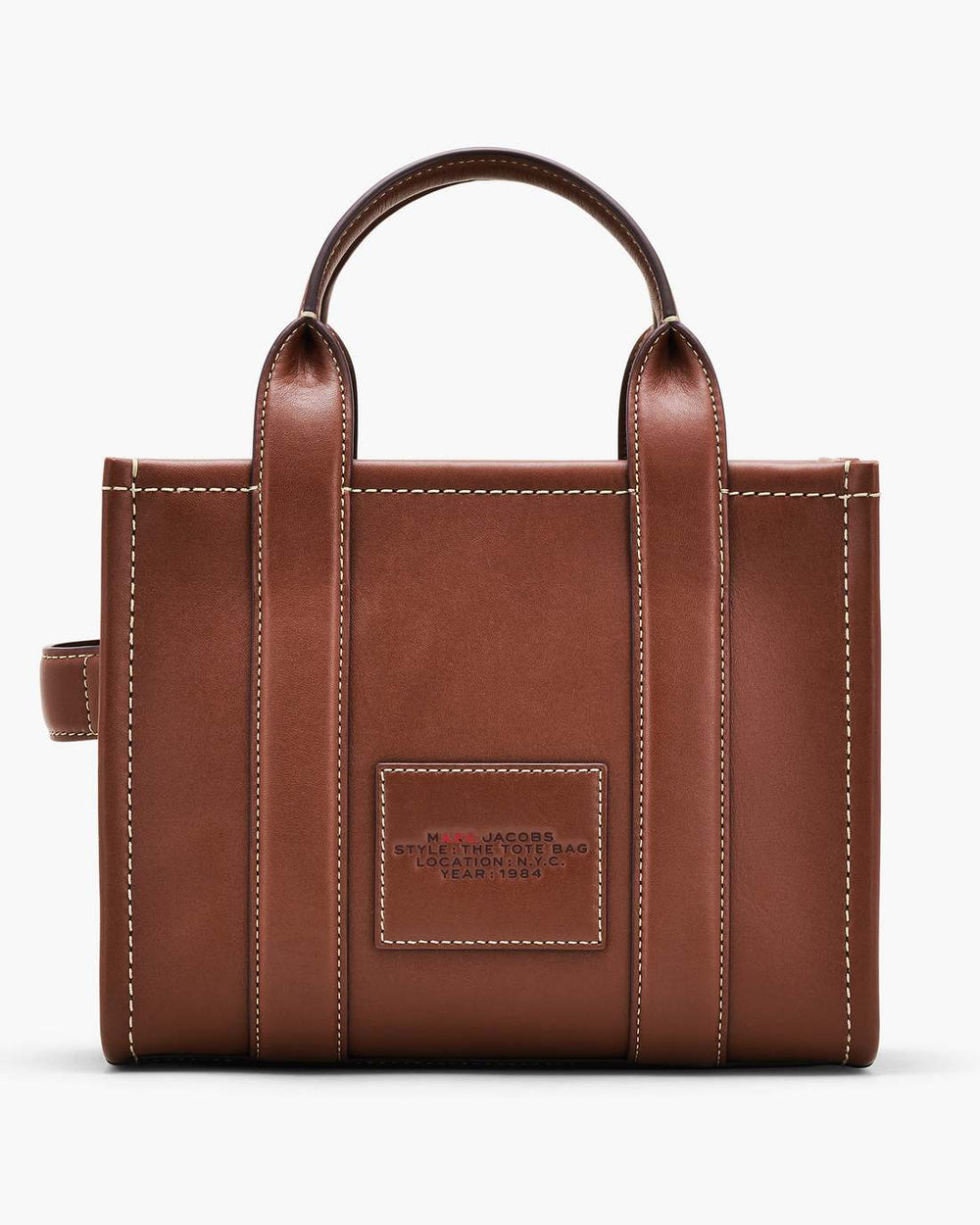 Marc Jacobs US - The A.P.C. X Marc Jacobs Leather Small Tote Bag Hazelnut