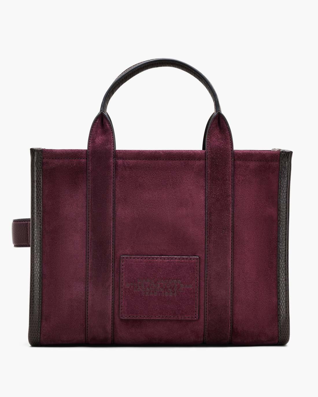 Marc Jacobs New - The Suede Medium Tote Bag Dark Plum