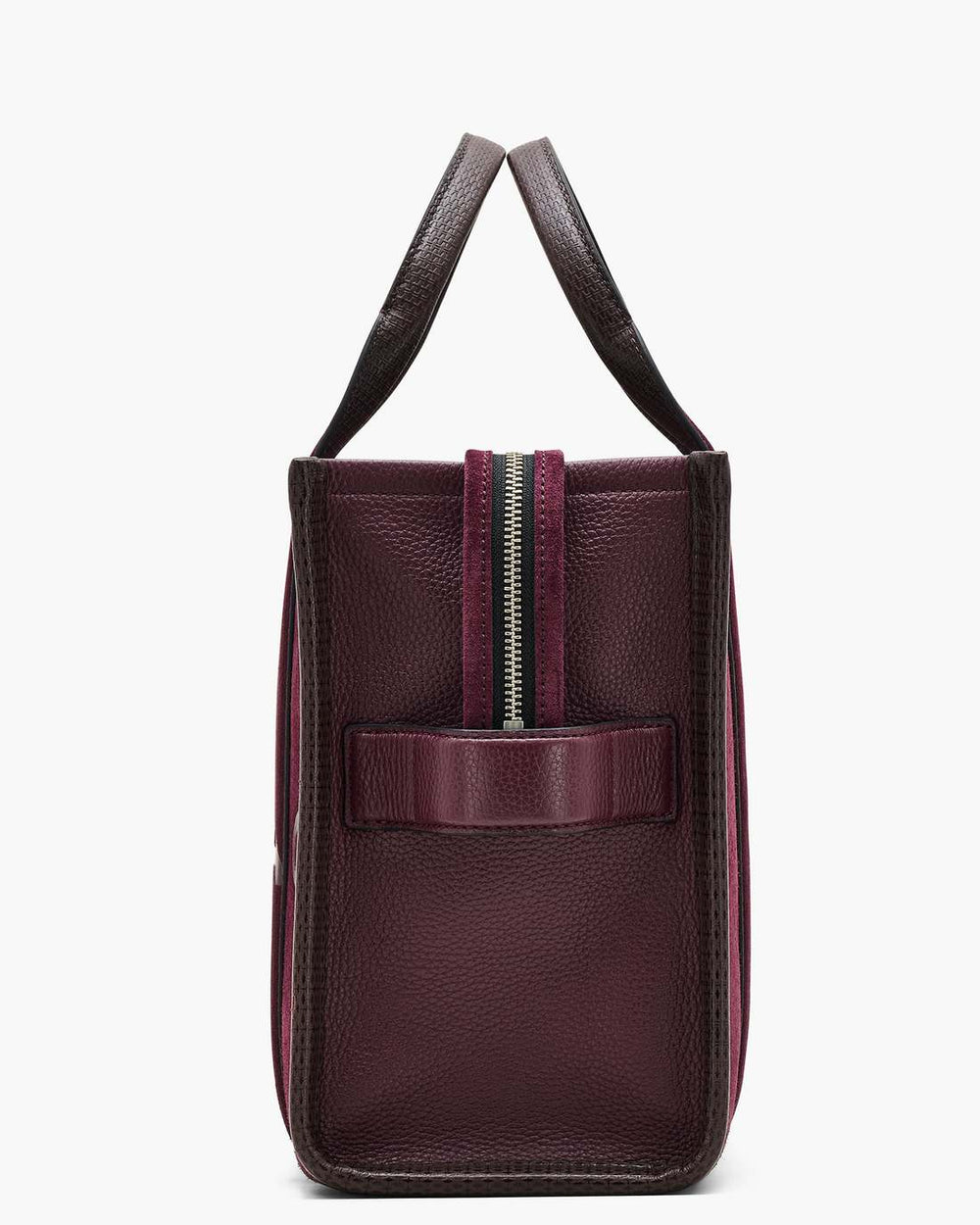 Marc Jacobs New - The Suede Medium Tote Bag Dark Plum