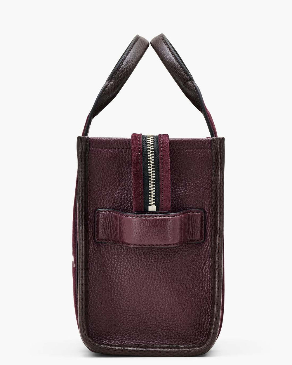 Marc Jacobs Online - The Suede Small Tote Bag Dark Plum