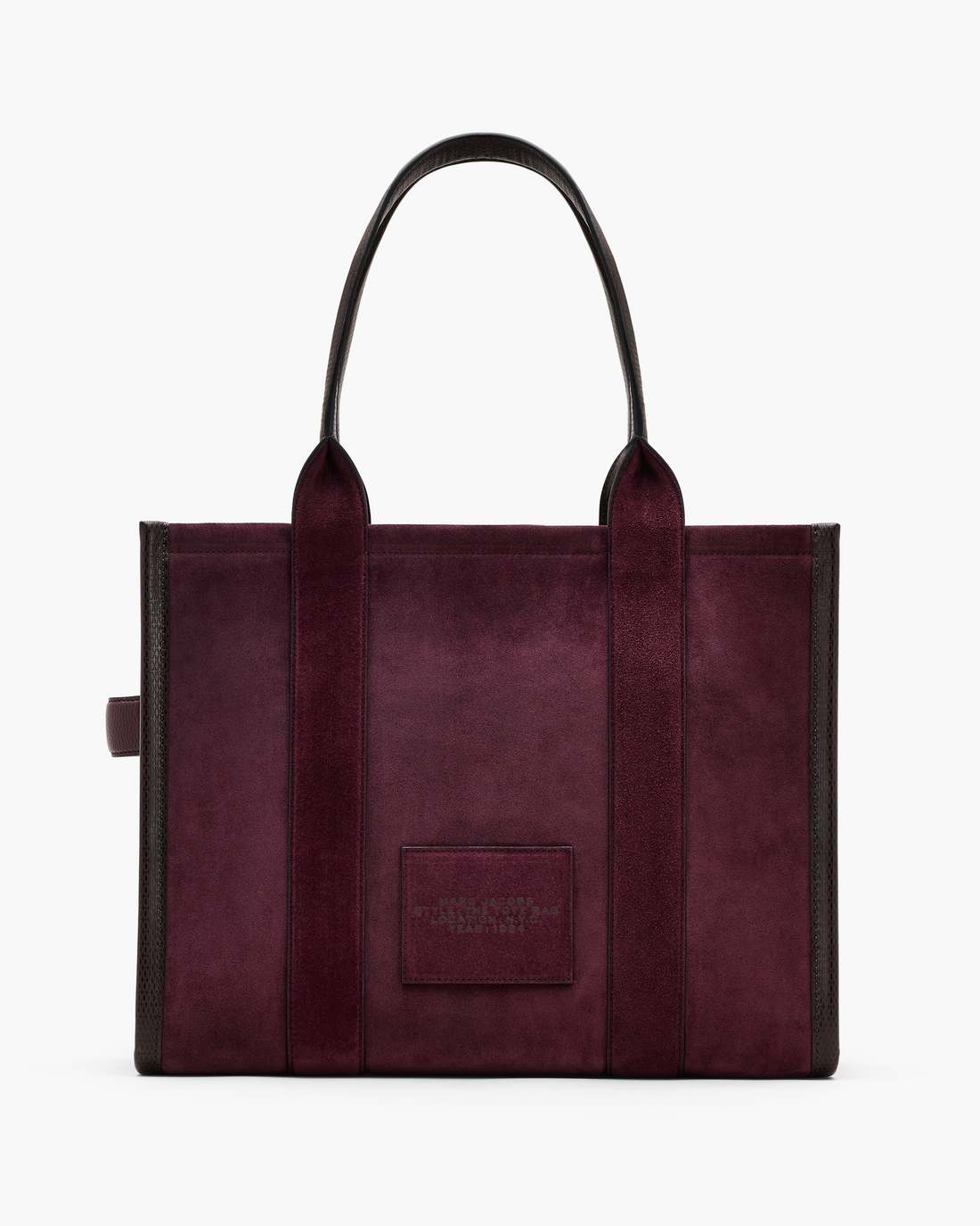 Marc Jacobs Sale - The Suede Large Tote Bag Dark Plum