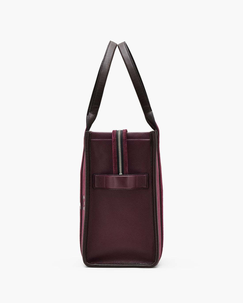 Marc Jacobs Sale - The Suede Large Tote Bag Dark Plum