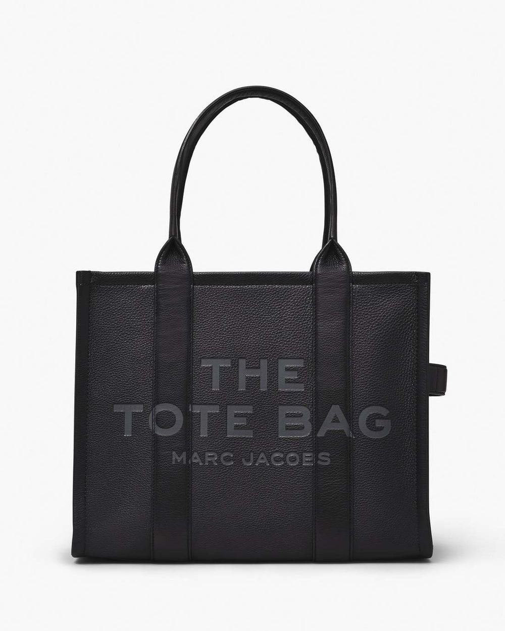 Marc Jacobs Discount - The Leather Large Tote Bag Black