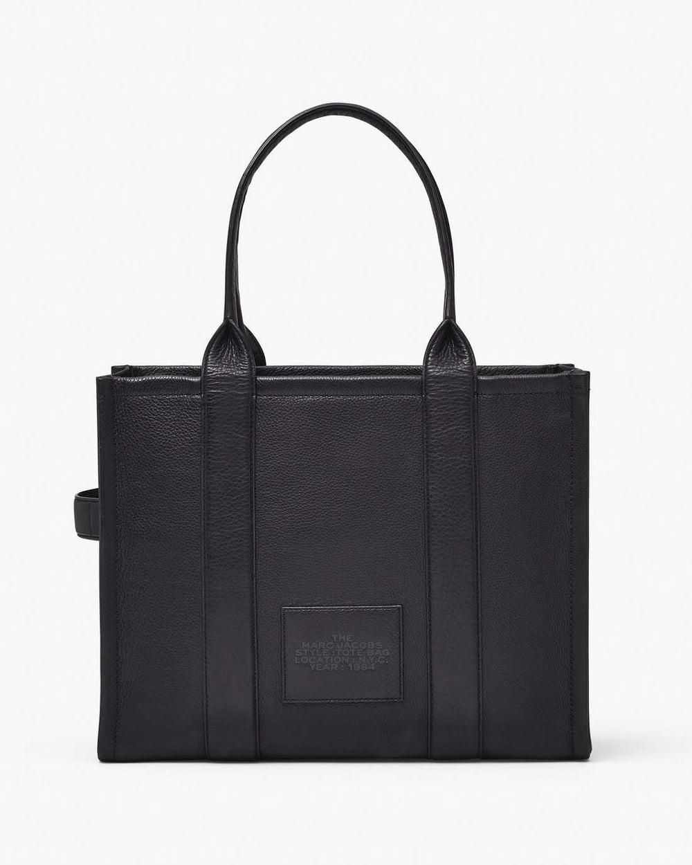 Marc Jacobs Discount - The Leather Large Tote Bag Black