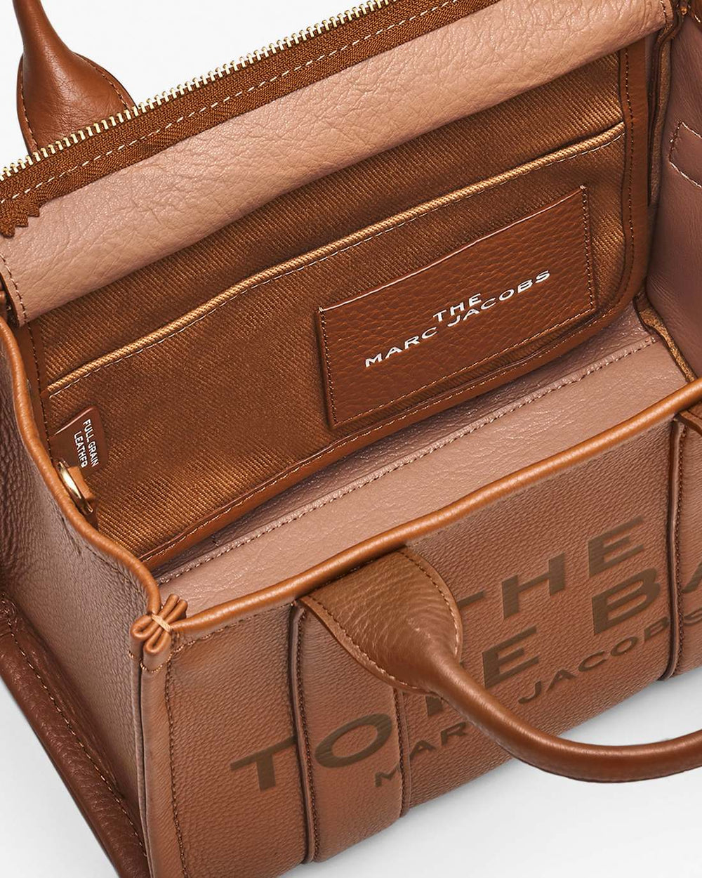 Marc Jacobs Outlet - The Leather Small Tote Bag Argan Oil