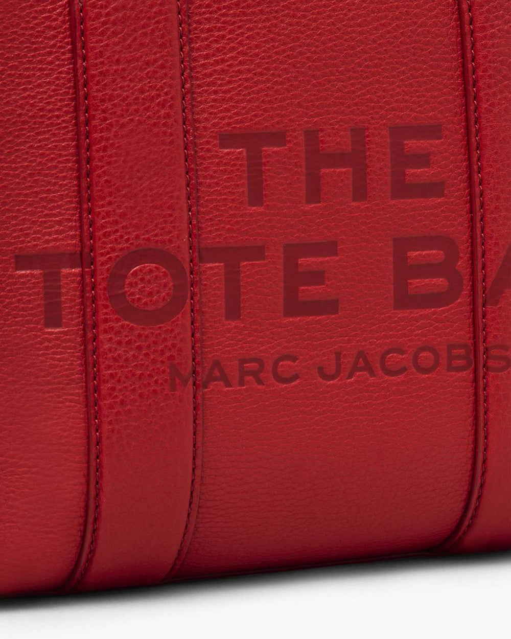 Marc Jacobs US - The Leather Small Tote Bag True Red