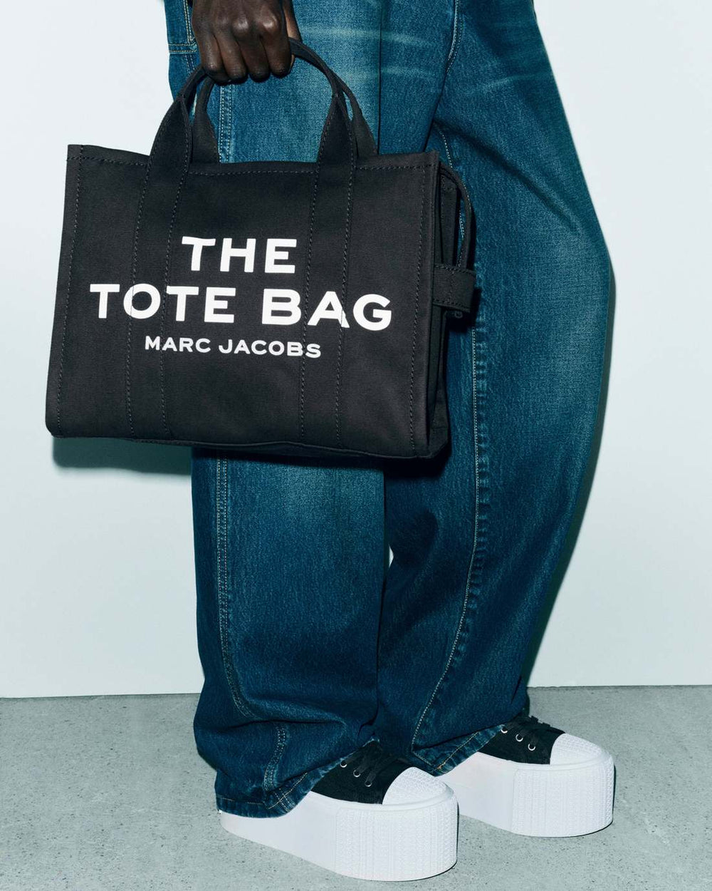 Marc Jacobs New - The Canvas Medium Tote Bag Black