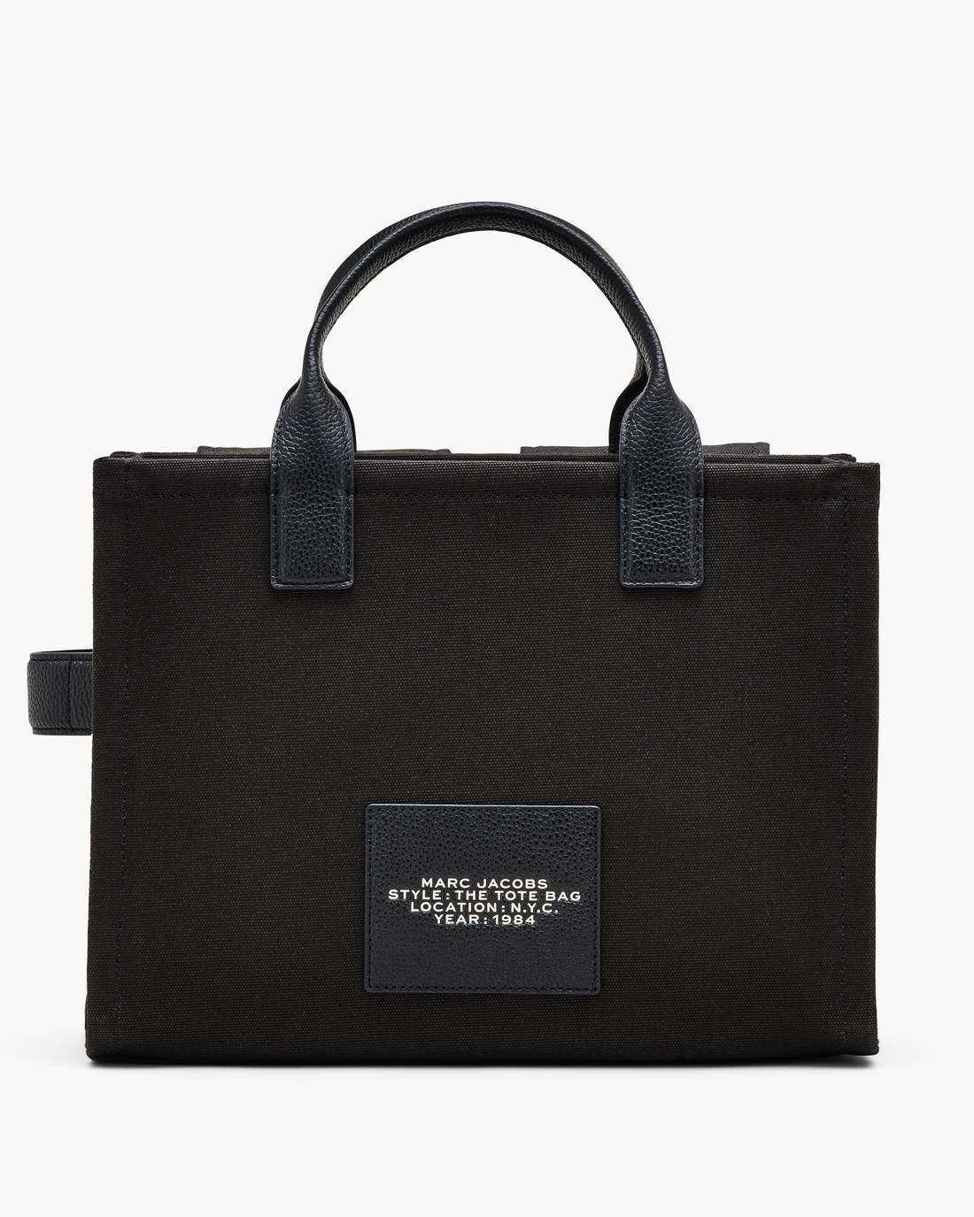 Marc Jacobs Sale - The Cargo Canvas Medium Tote Bag Black