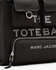 Marc Jacobs Sale - The Cargo Canvas Medium Tote Bag Black