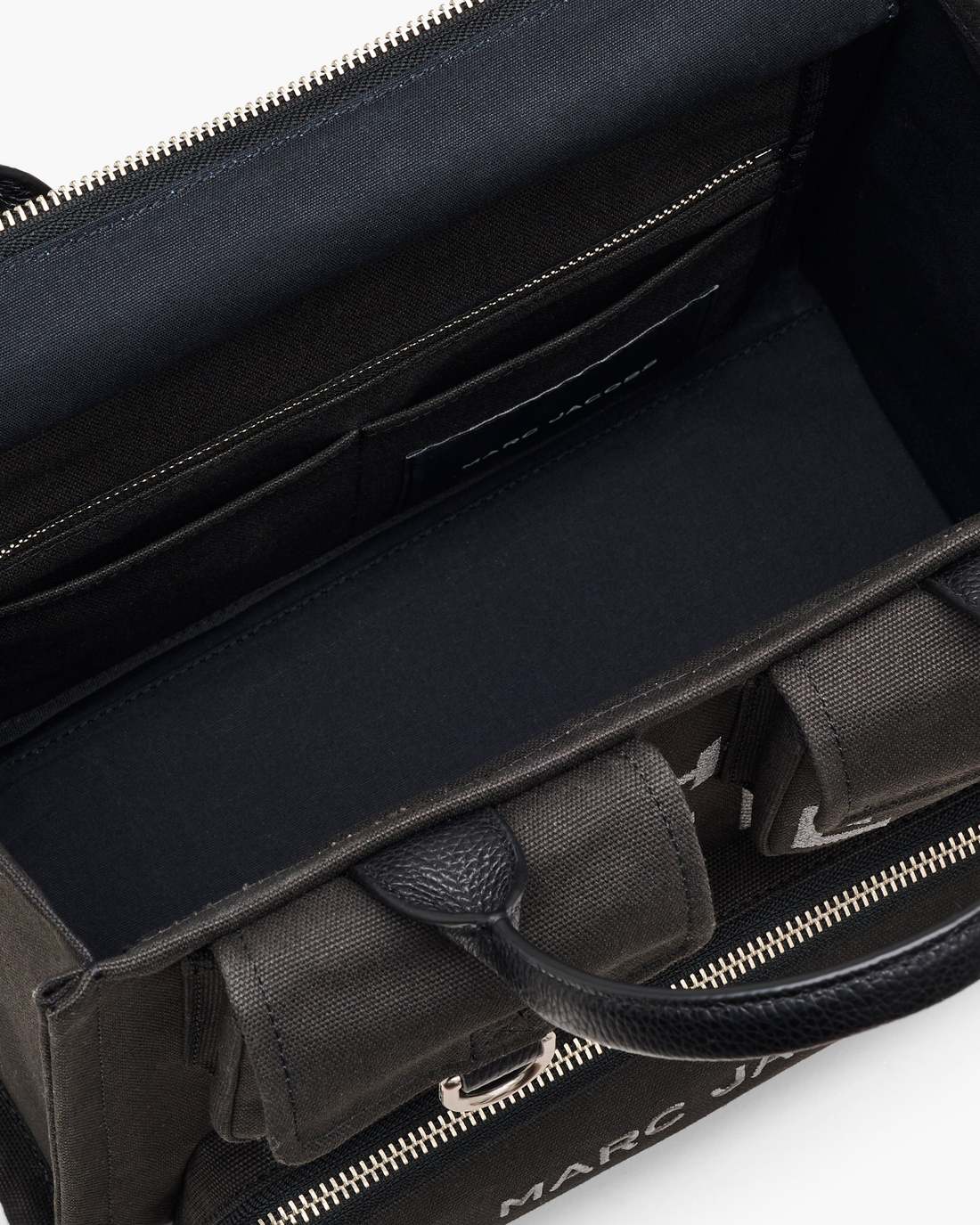 Marc Jacobs Sale - The Cargo Canvas Medium Tote Bag Black