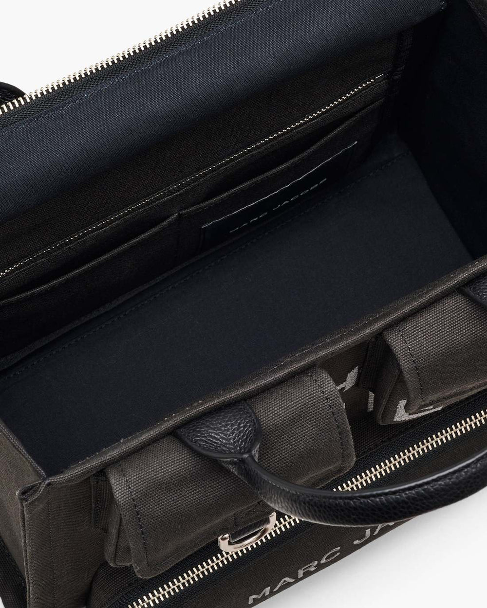 Marc Jacobs Sale - The Cargo Canvas Medium Tote Bag Black
