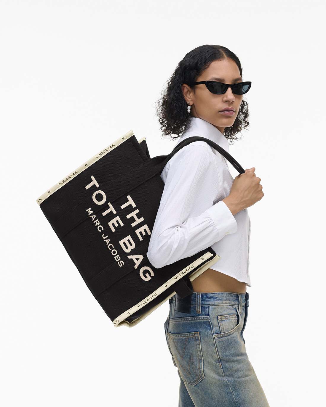 Marc Jacobs New - The Jacquard Large Tote Bag Black