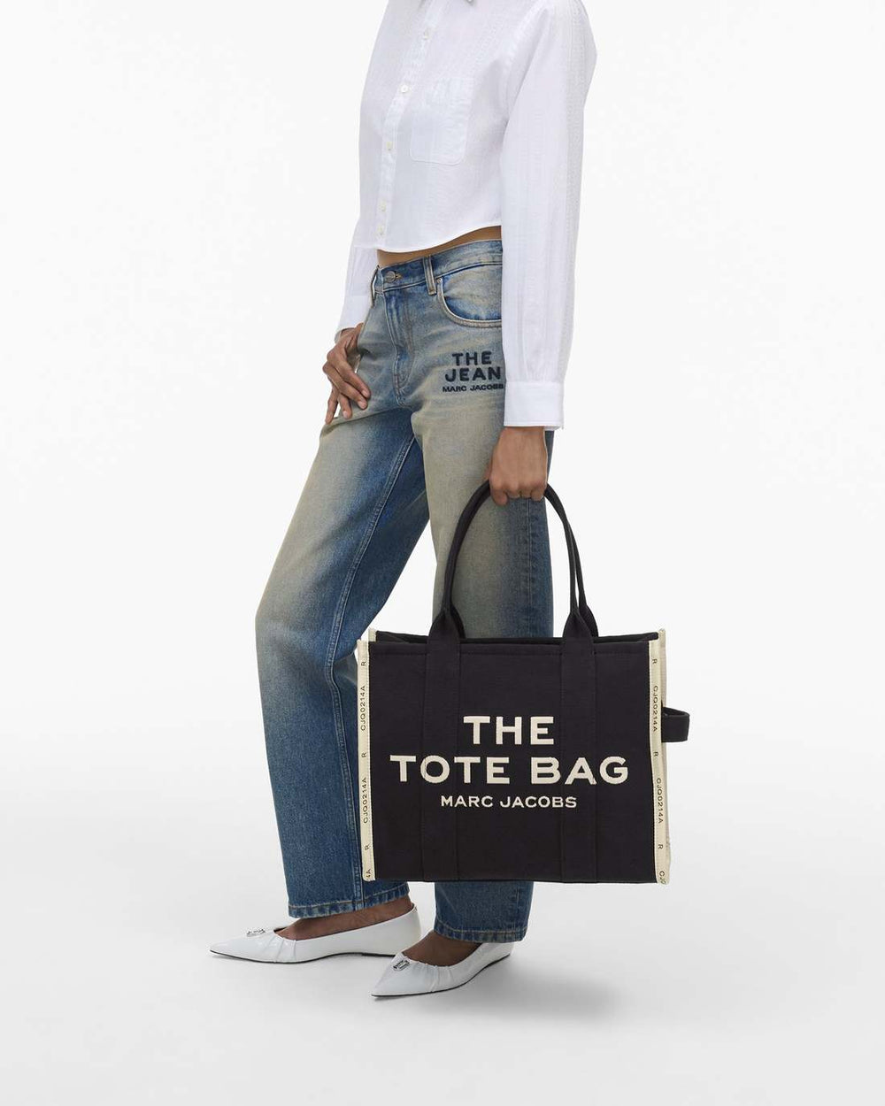 Marc Jacobs New - The Jacquard Large Tote Bag Black