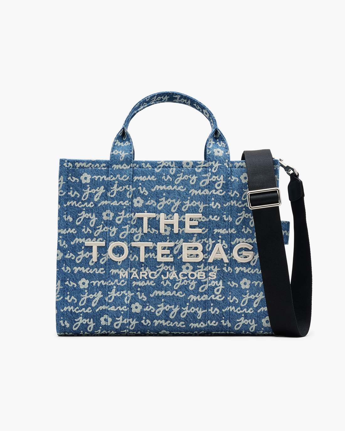 Marc Jacobs Sale - The Joy Denim Medium Tote Bag Indigo Multi