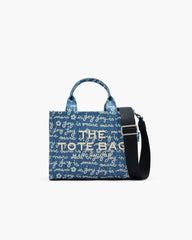 Marc Jacobs Discount - The Joy Denim Small Tote Bag Indigo Multi