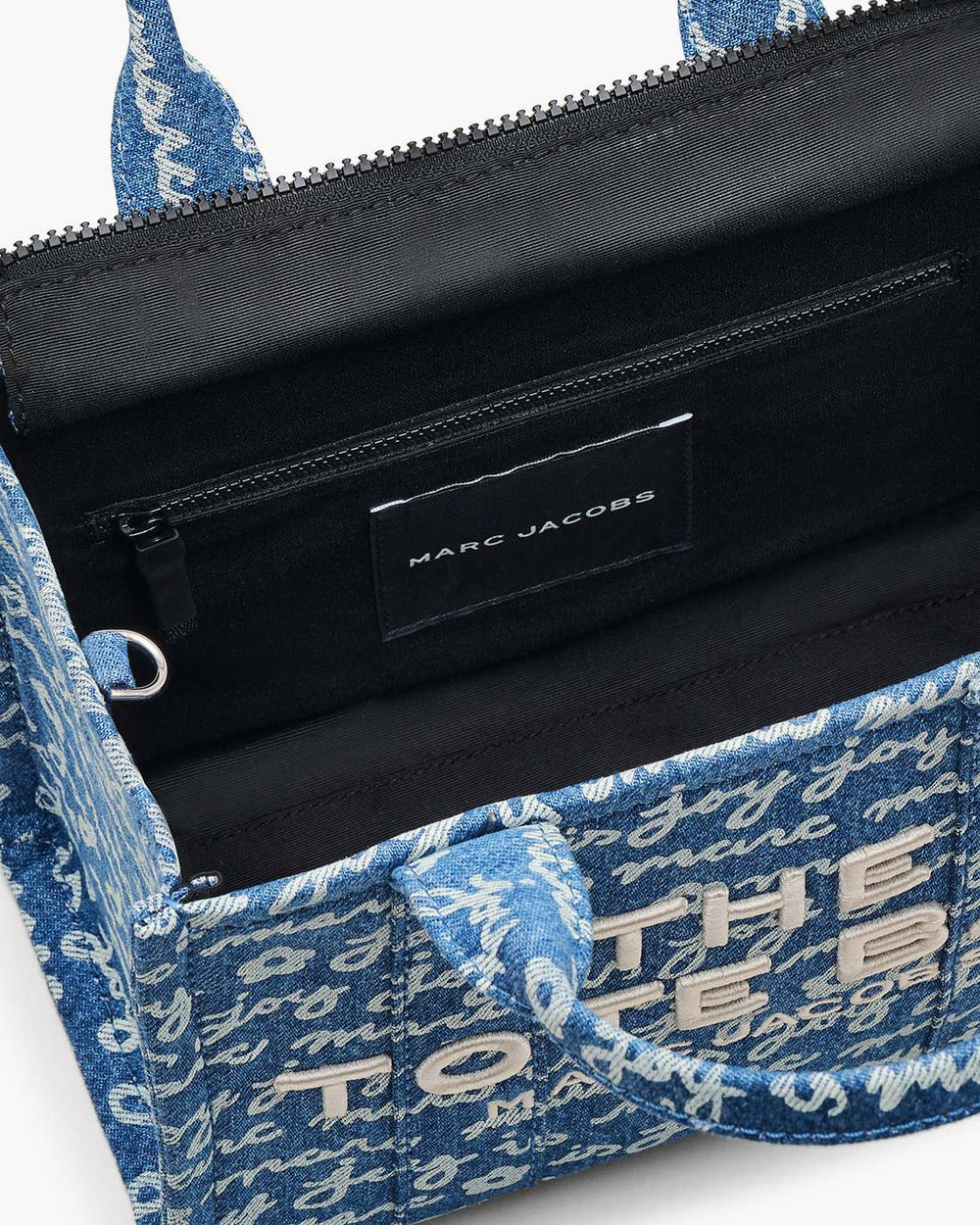 Marc Jacobs Discount - The Joy Denim Small Tote Bag Indigo Multi